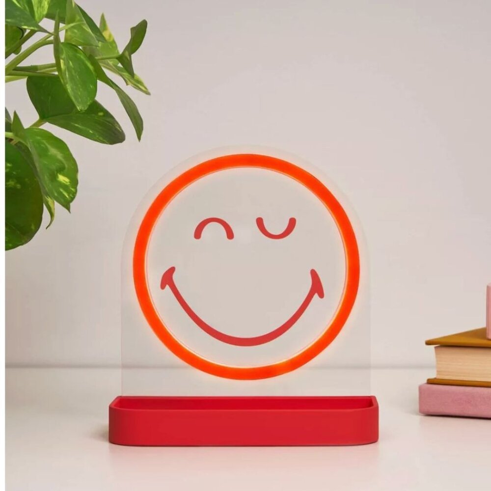 YOOBI Smileyworld Led Light Up Desk Tray